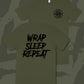 Wrap Sleep Repeat Tee