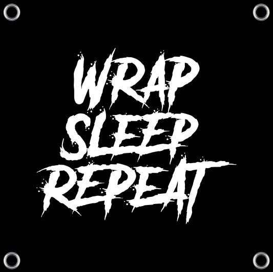 Wrap Sleep Repeat Banner